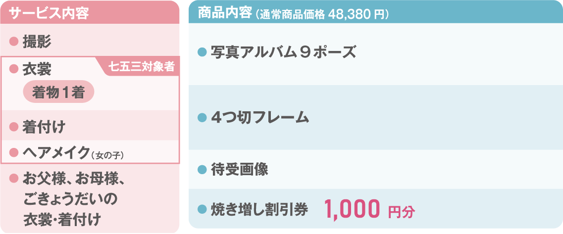 ブロンズプラン 内容